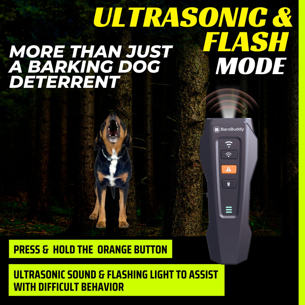 BarxBuddy 2nd Gen compact size fits on a leash or in a pocket