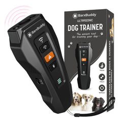 BarxBuddy 2nd Gen side view shows compact design for easy indoor or outdoor use