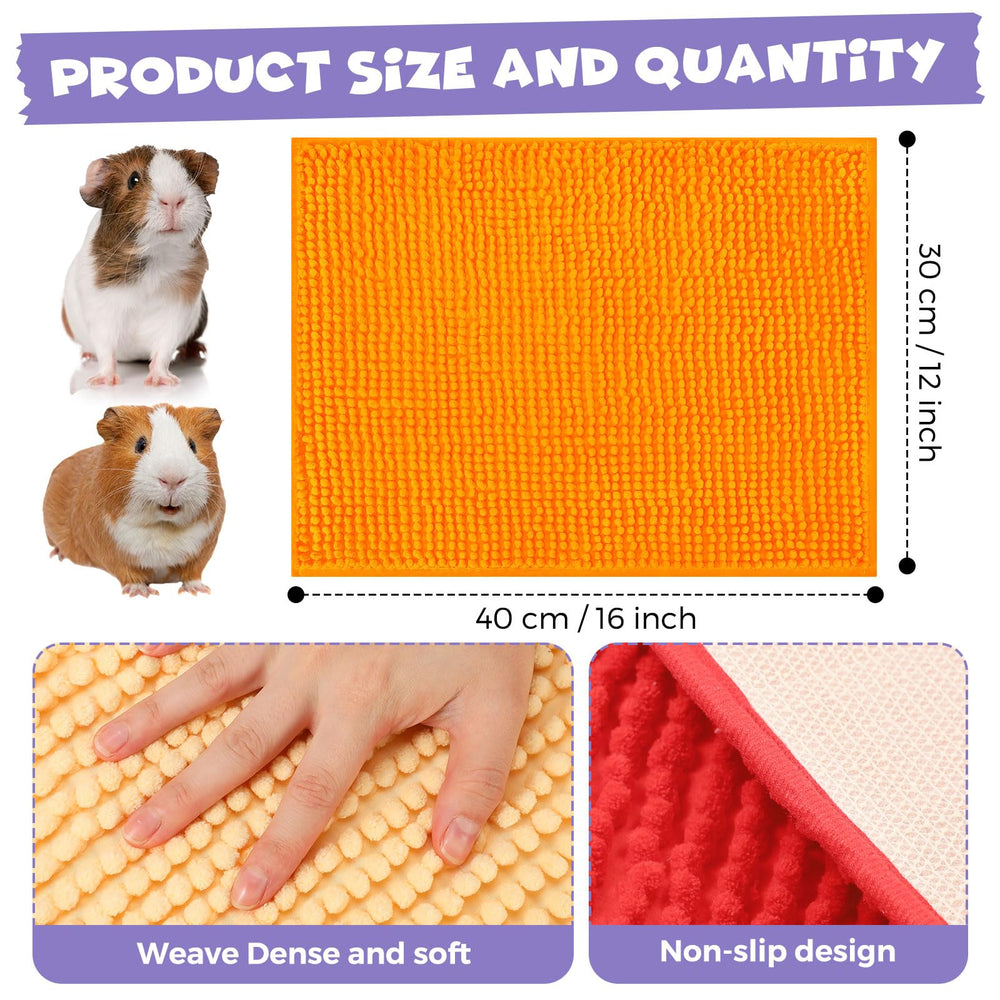 Barydat 8-pack guinea pig liners: reusable pads keep cages clean and easy to swap