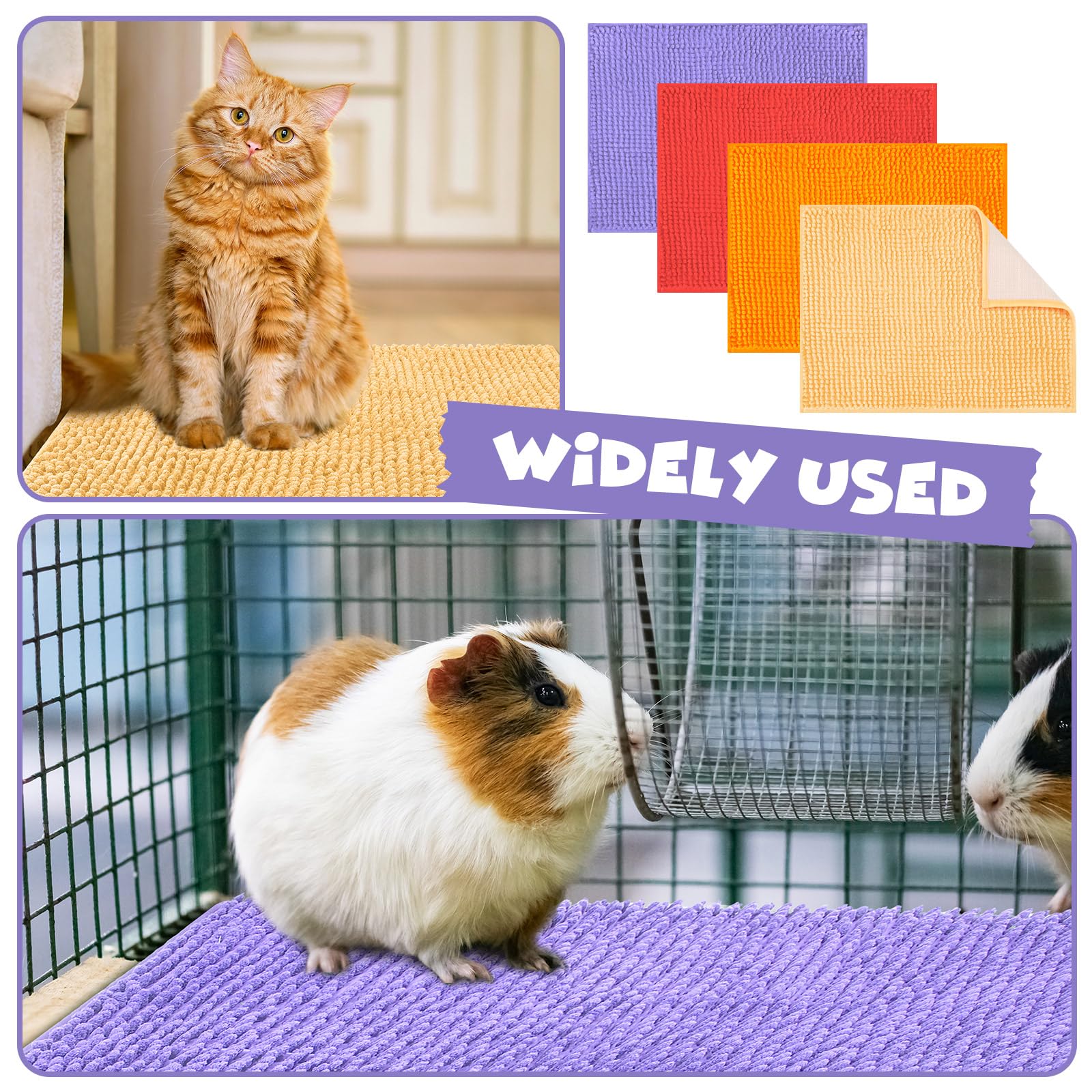 Barydat washable cage mats: machine-washable for easy maintenance