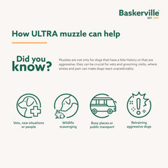 Baskerville Ultra Muzzle heat-shape fit demonstrates nose-specific customization