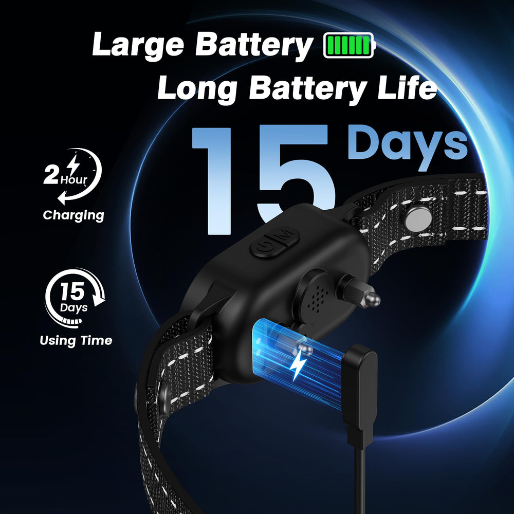 Bassflows auto-protection bark collar pauses after activations