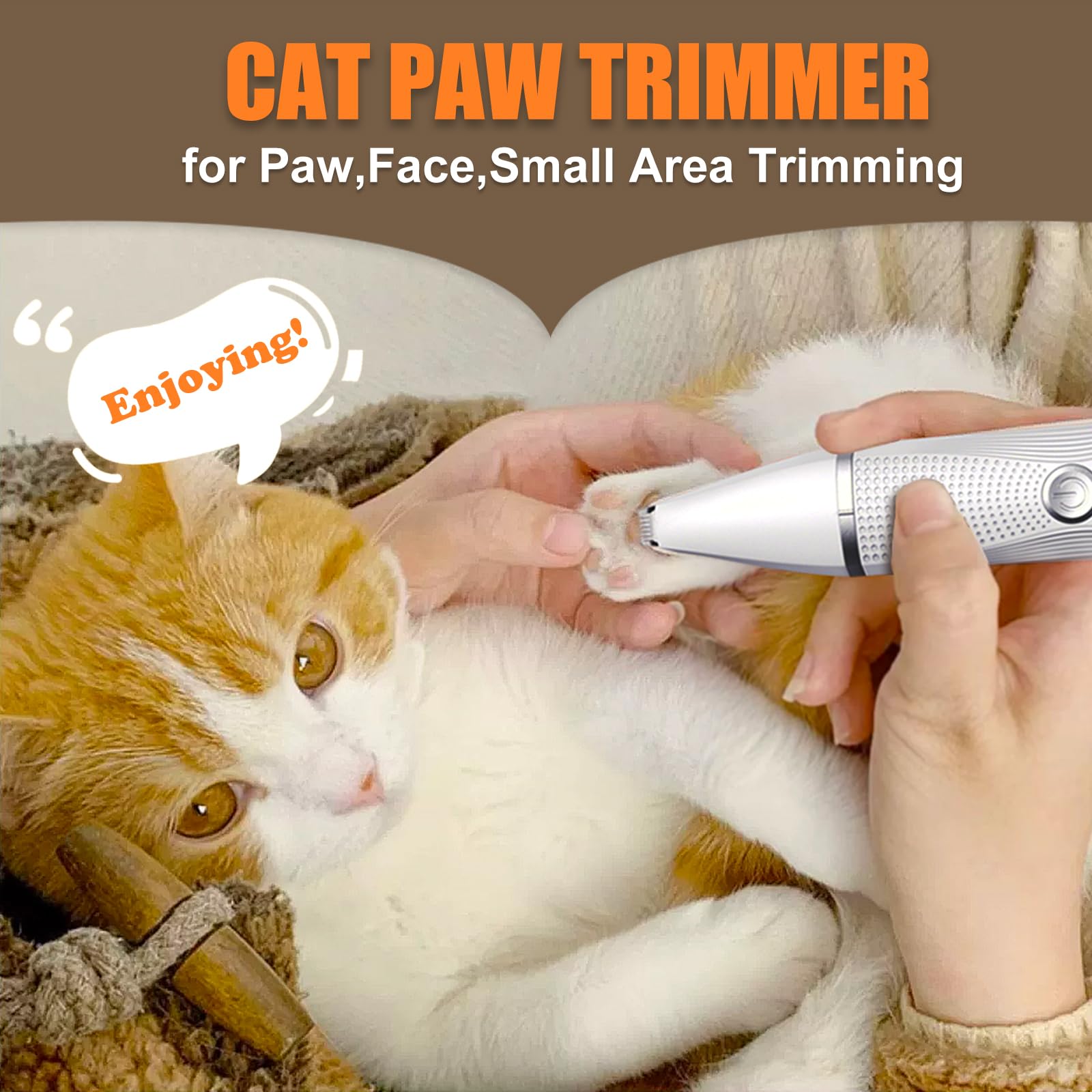 Bautrium ultra-quiet operation reduces anxiety during grooming.