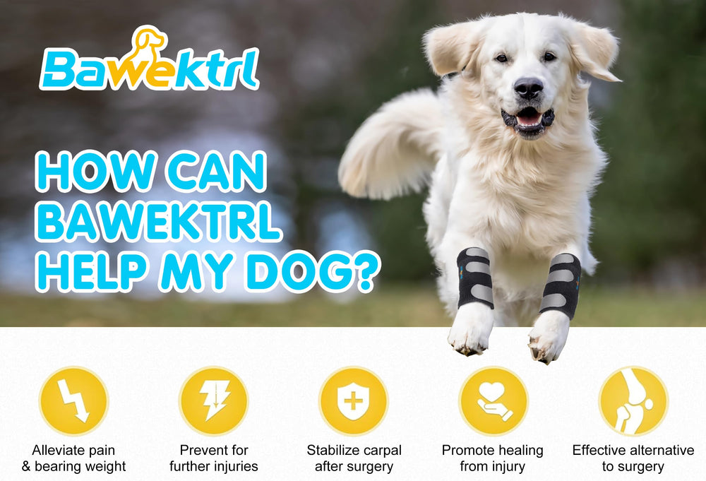 Bawektrl wrist brace with adjustable wraps for secure fit and stabilization.