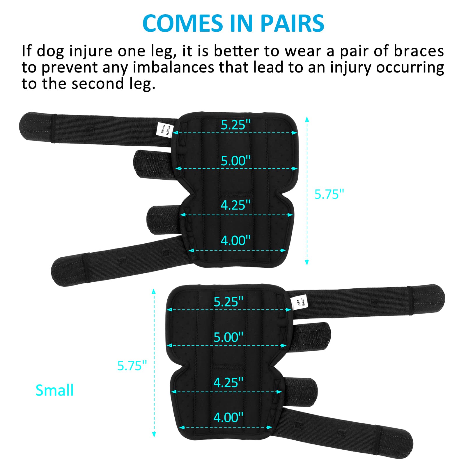 Bawektrl size chart guide image helps choose the correct brace size