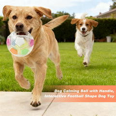 Baysea Mellow Ball football shape designed for engaging fetch.