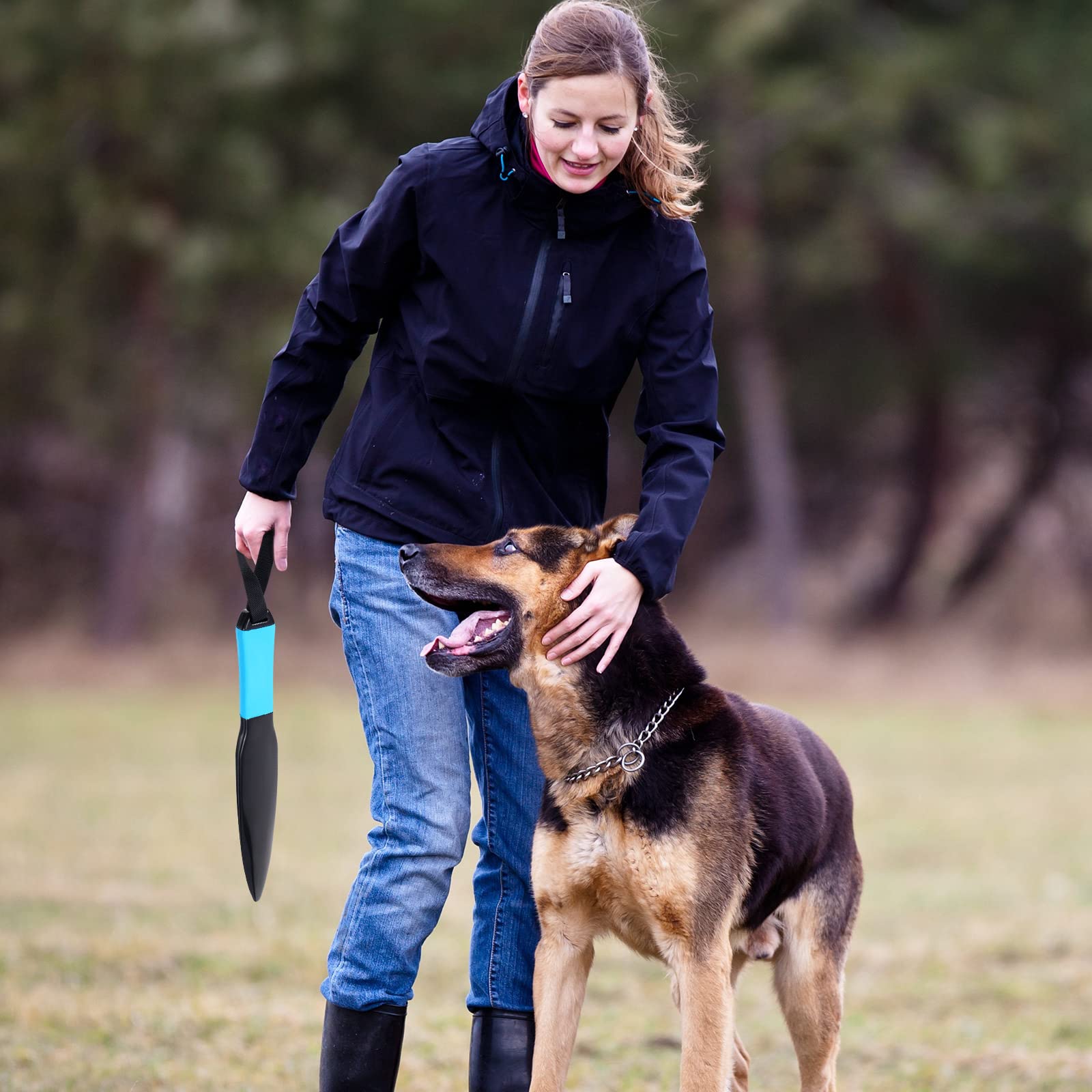 BBTO dog break stick 35 cm length fits medium to large dogs