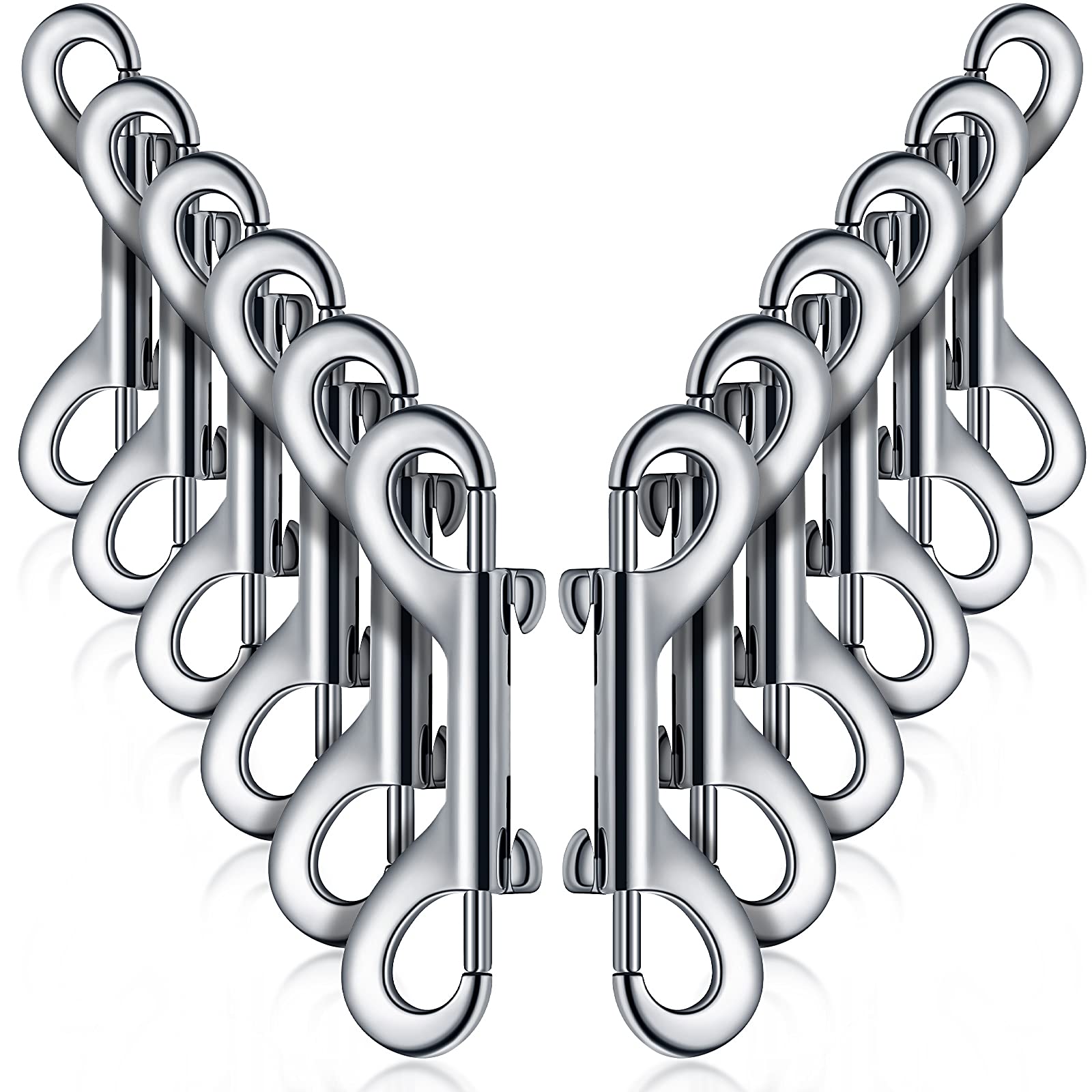 BBTO double-ended bolt snap 3.5-inch clip for secure leash connections