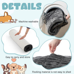 BBTO anti-slip bottom with stickers stabilizing the mat during driving