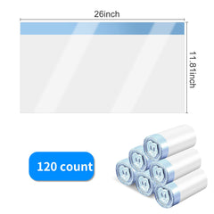 BCHARYA 26-inch by 11-81-inch liner dimensions highlight ample capacity