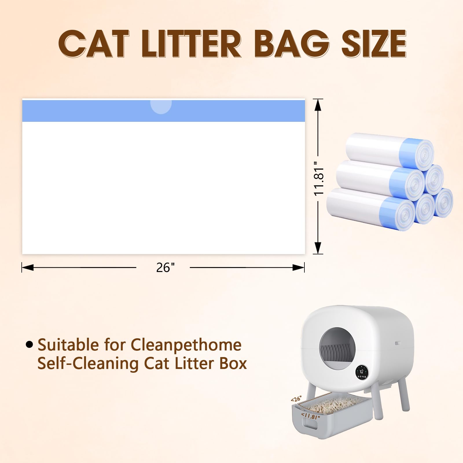 BCHARYA drawstring-closure liner, enabling quick disposal and odor control.