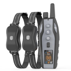 BCPETMY shock collar with color screen shows a clear interface for quick training adjustments.