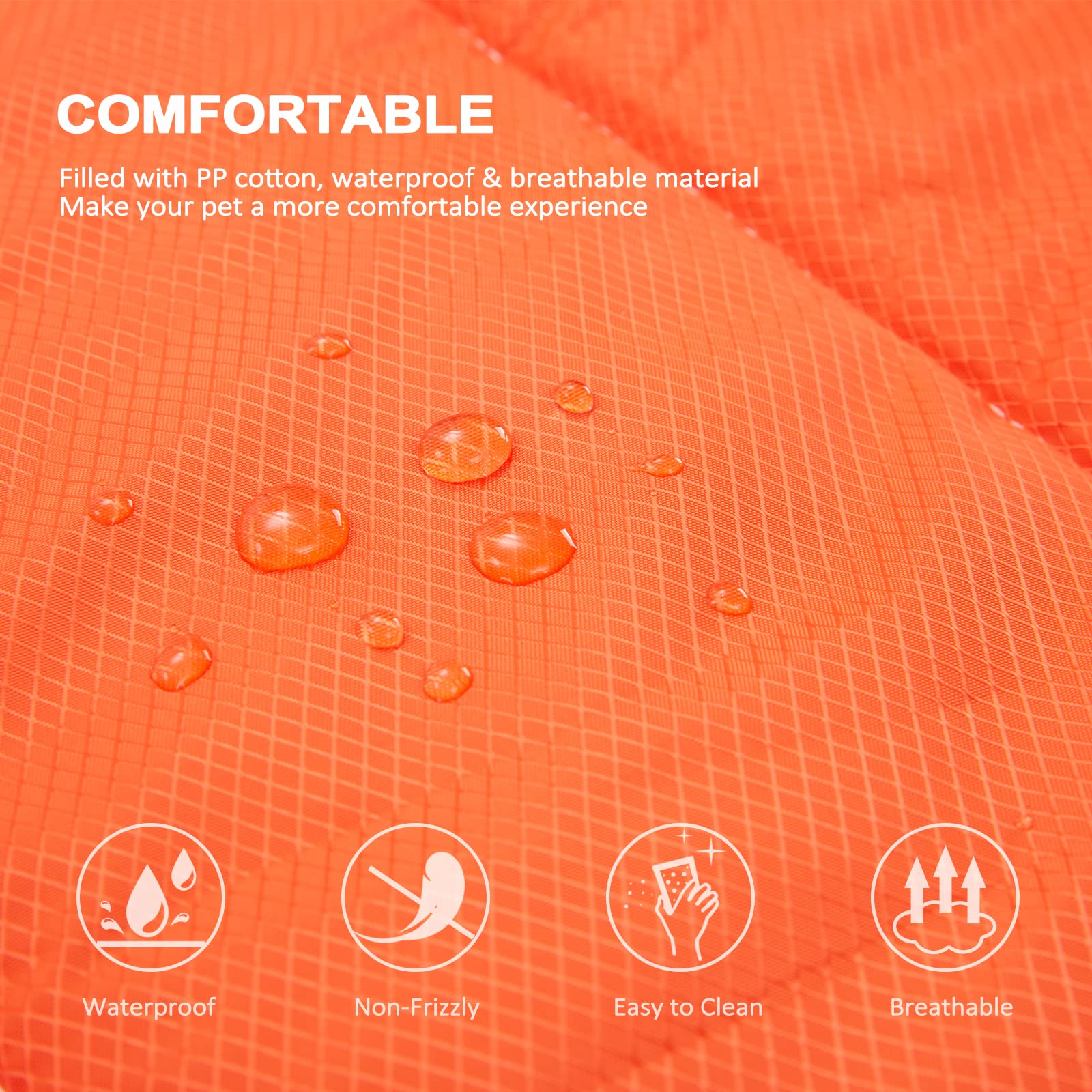 BDEUS portable pet mat ready for car travel and adventures.