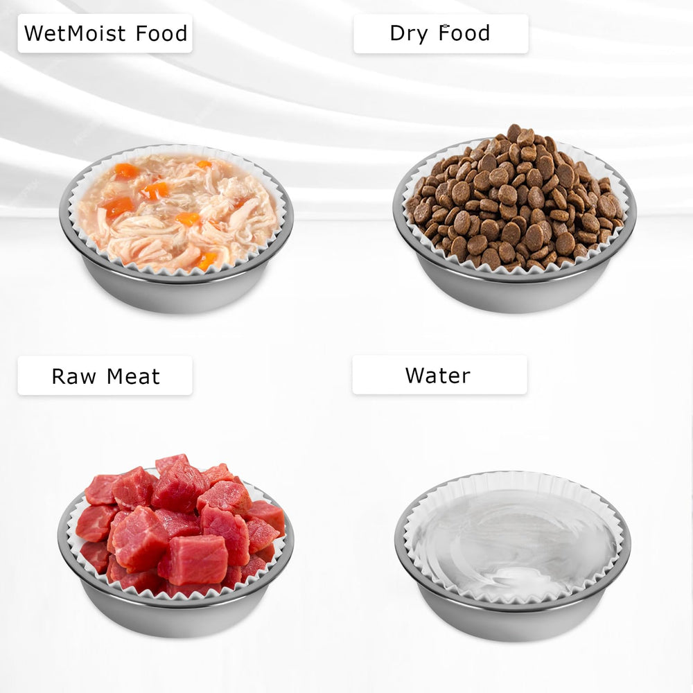 BeaAiwa liners closeup—water and oil resistant surface keeps meals tidy