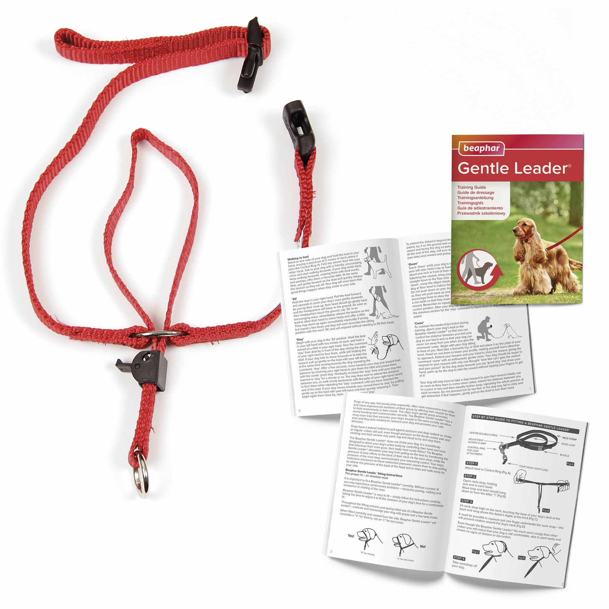 Trainer-endorsed Beaphar Gentle Leader used in behaviourist-approved training