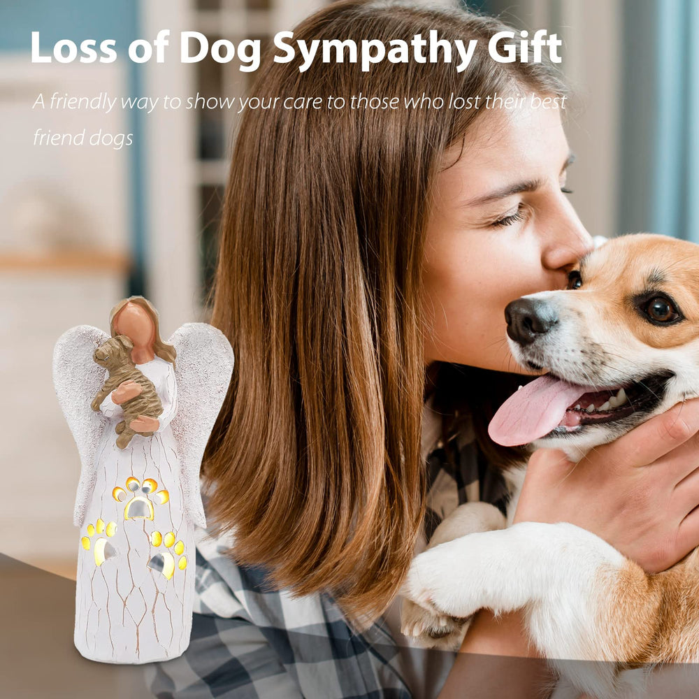 BEARAE loss-of-dog-sympathy-paw-light-hole detail showing paw-shaped glow