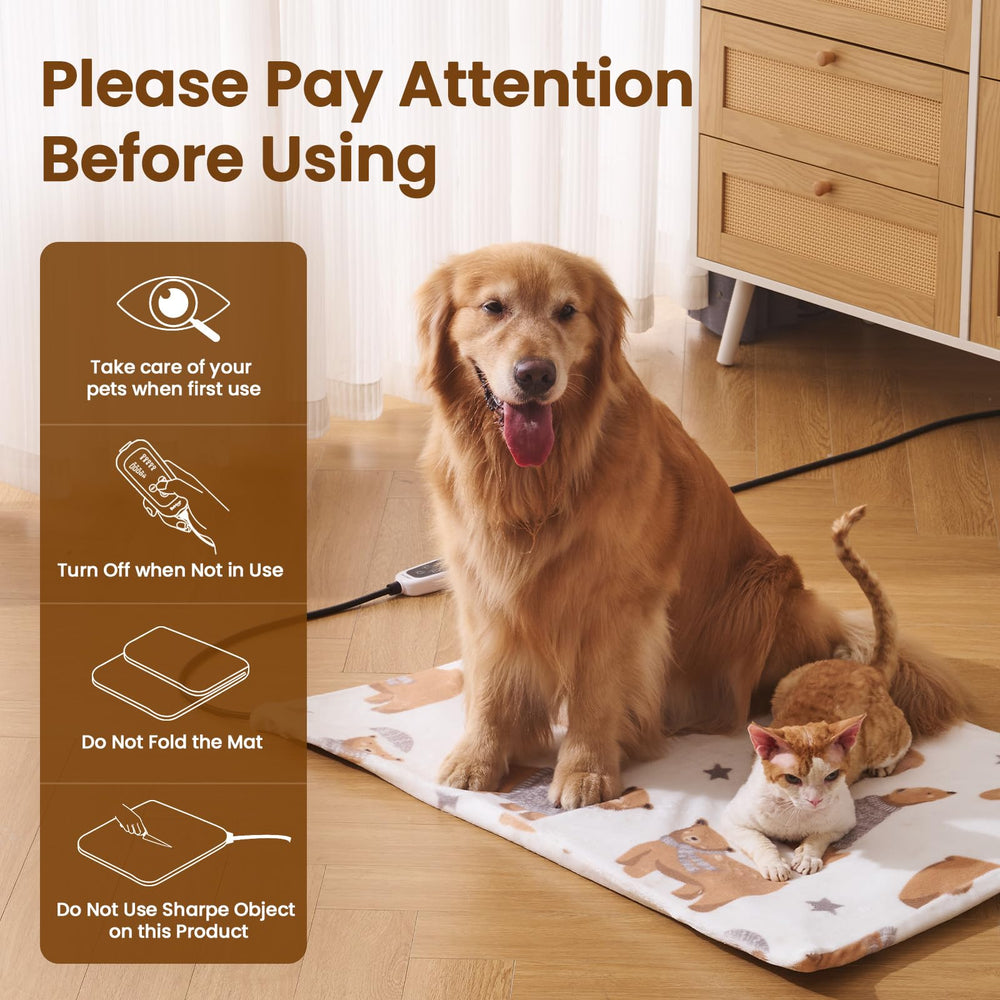 Bearhug pad designed for cats and puppies, soothing warmth during naps