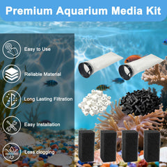 Beaufan activated carbon pellets aid odor control and water polishing.