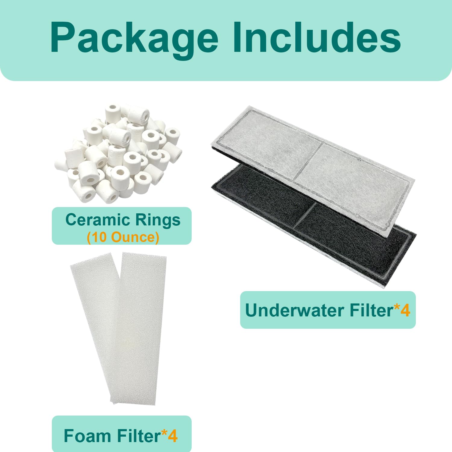 Beaufan ceramic ring 1pc enhances filtration and balance.