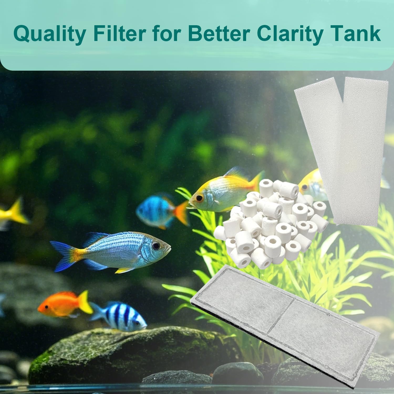 Beaufan installation-friendly filter media for quick, hassle-free setup.