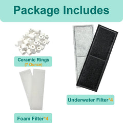 Beaufan ceramic ring for Fluval U3 enhances biofiltration stability.