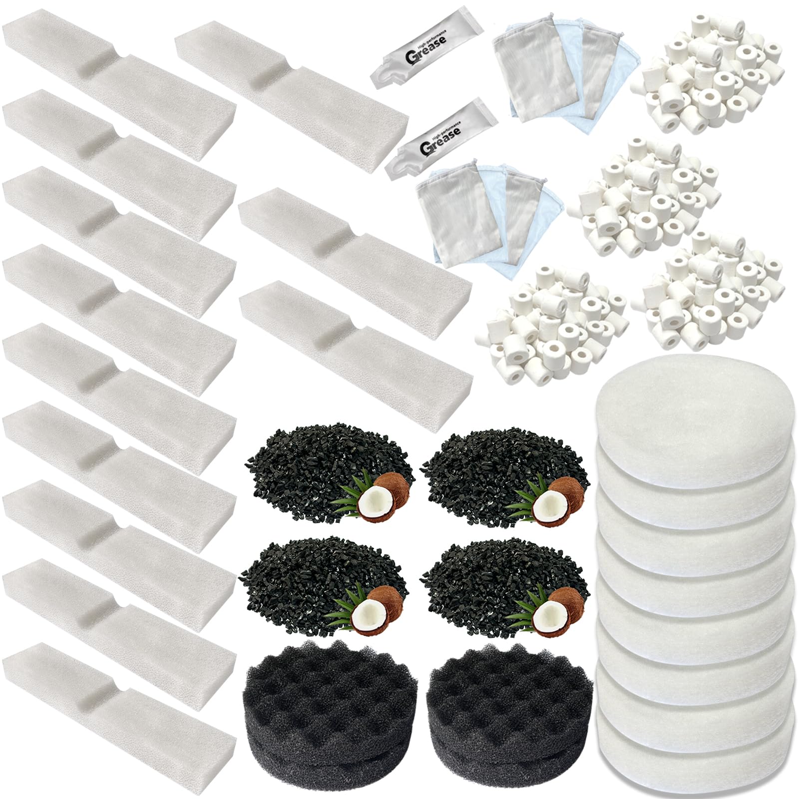 Beaufan maintenance mesh bags organize media for simpler upkeep.