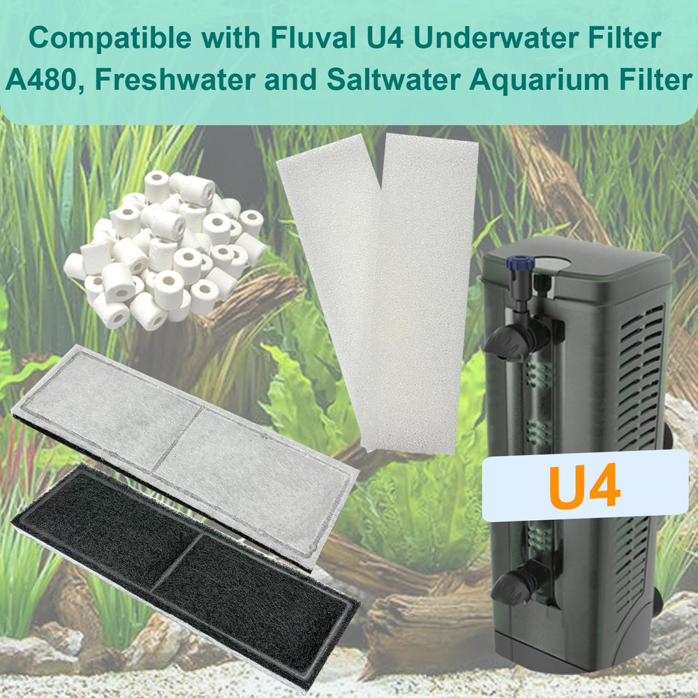 Beaufan polycarbonate cartridges 4pcs reduce odors and improve water clarity.