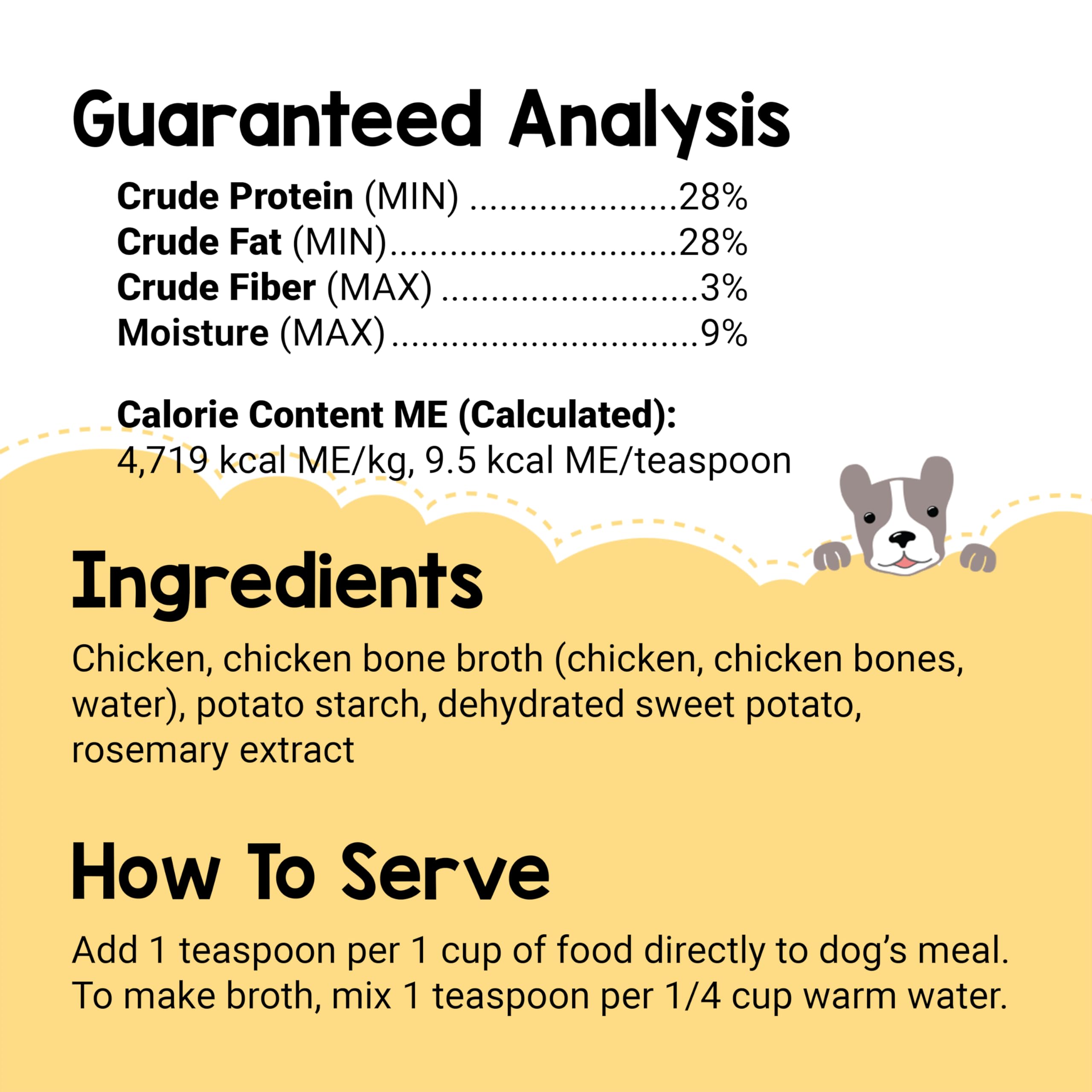 BEAUMONT BASICS Flavors gravy-mix-dispense creates a pourable broth to top kibble