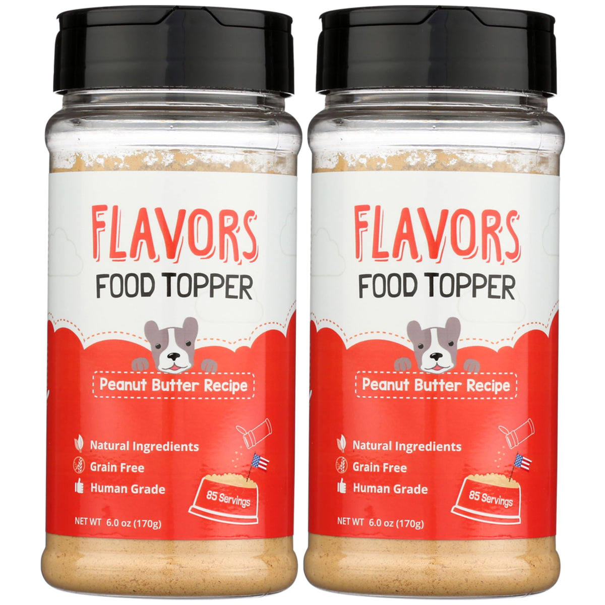 Beaumont Basics Flavors Peanut Butter Topper bottle adds irresistible flavor to entice picky eaters.