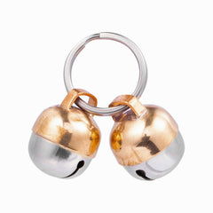 Beau's Bells copper top: handmade copper bell delivers a loud, clear ring for pets
