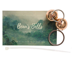Beau's Bells white copper bottom: durable, balanced design for long lasting use