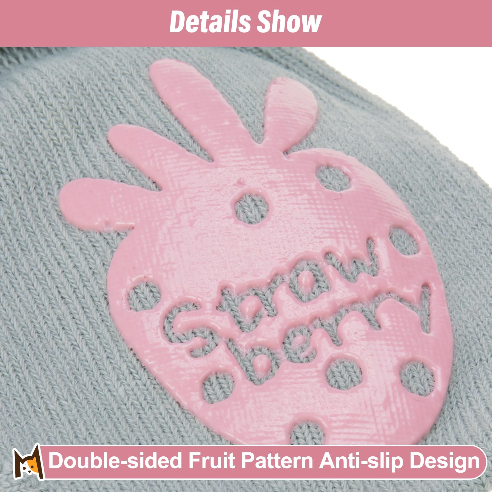 BEAUTYZOO six-pack dog socks include two replacements for easy refresh.