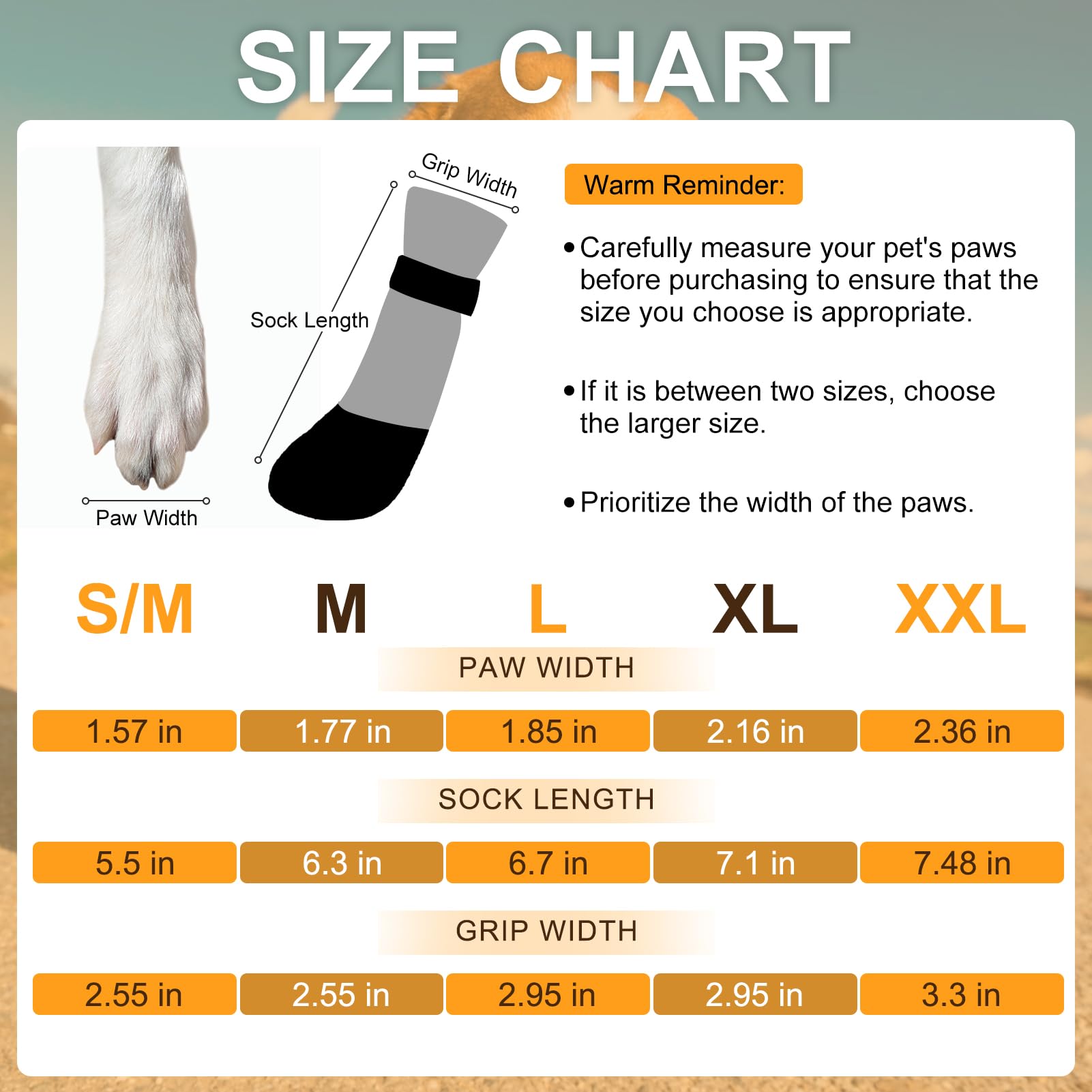BEAUTYZOO anti-slip dog socks outdoors help keep paws clean on walks