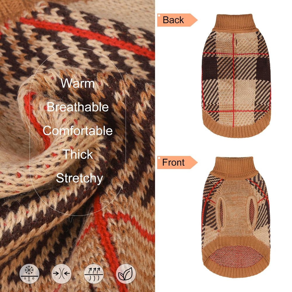 Beautyzoo back leash-hole design simplifies attaching a leash for outdoor walks.