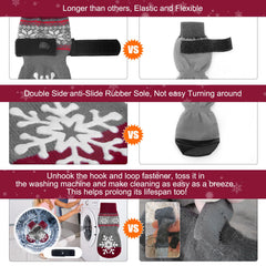 BEAUTYZOO breathable stretch dog socks provide comfortable wear for everyday use.