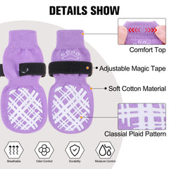 Calcetines BEAUTYZOO para uso interior y exterior con ajuste elástico