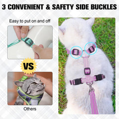 BEAUTYZOO Reflective trim for night visibility during walks.