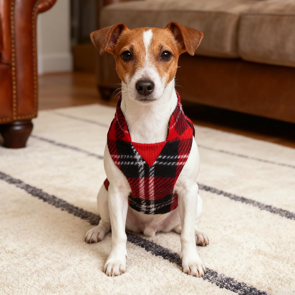 BEAUTYZOO dog fleece vest size chart XS-XL to find the right fit