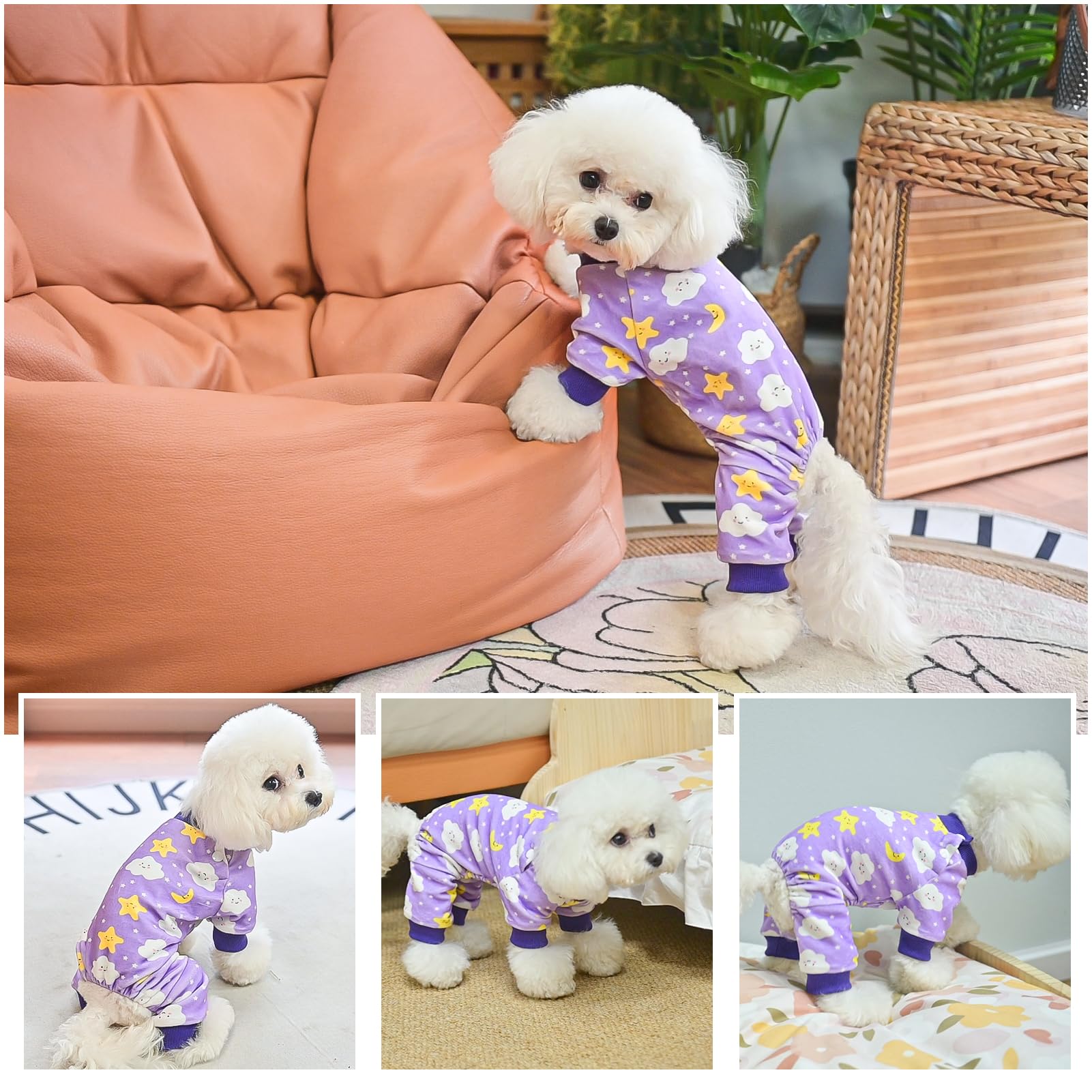 BEAUTYZOO dog pajamas medium warm insulation suitable for all seasons and special occasions.