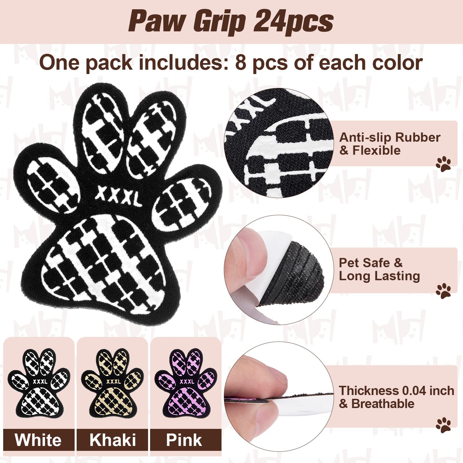 BEAUTYZOO breathable-material pads on paw emphasize comfort and airflow.