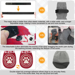 BEAUTYZOO four-pack keeps dogs warm, quieter, and safer indoors.