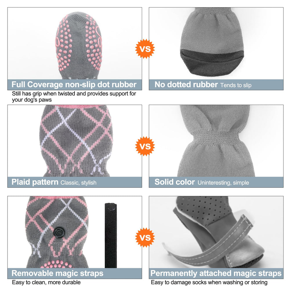 BEAUTYZOO paw socks prevent scratches and keep furniture safe.