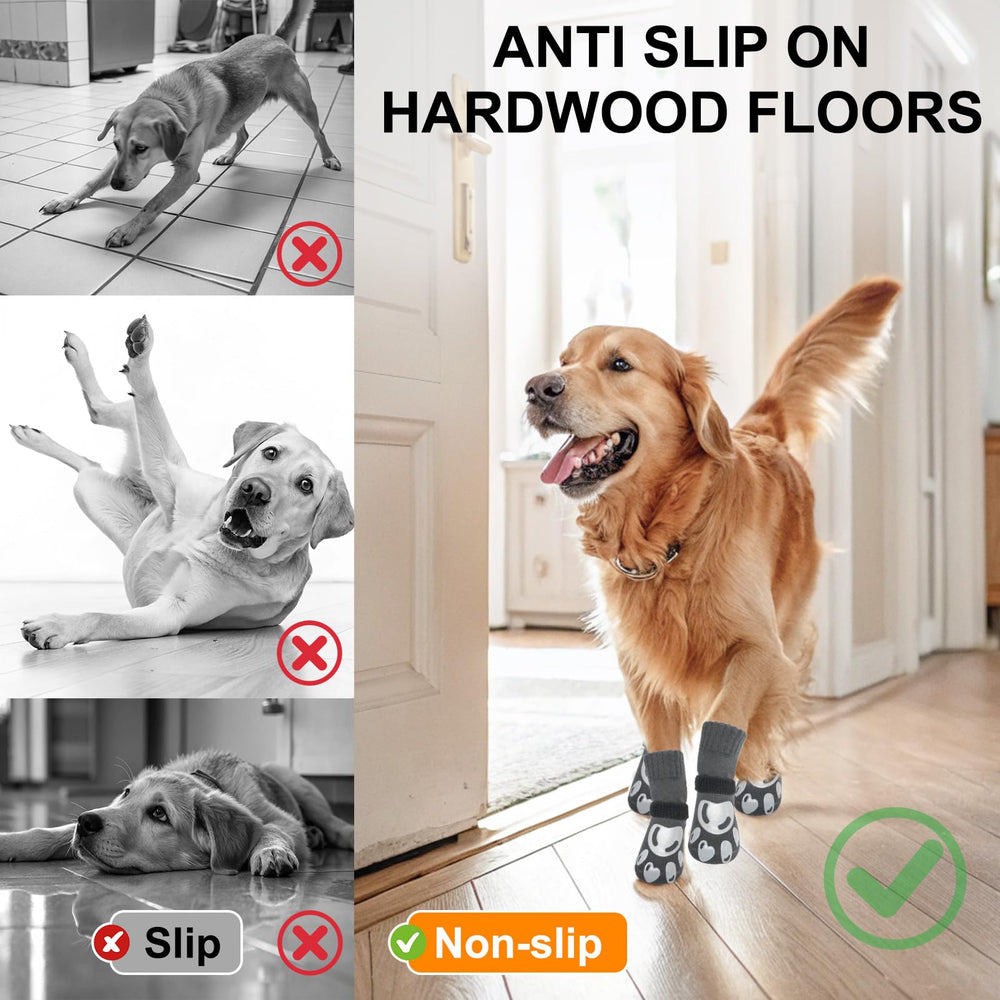 BEAUTYZOO Dog Socks featuring anti-slip silicone sole for confident movement.