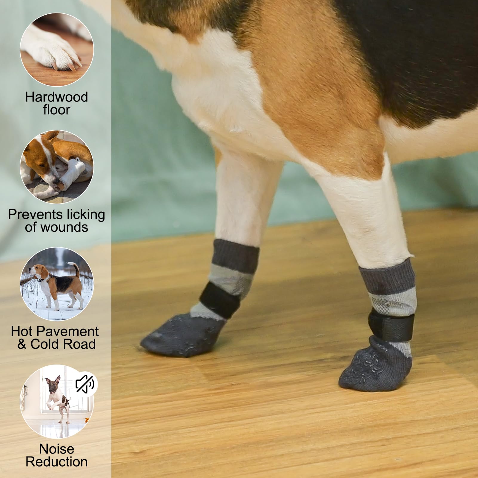 BEAUTYZOO gift-pack dog socks for thoughtful pet-loving occasions