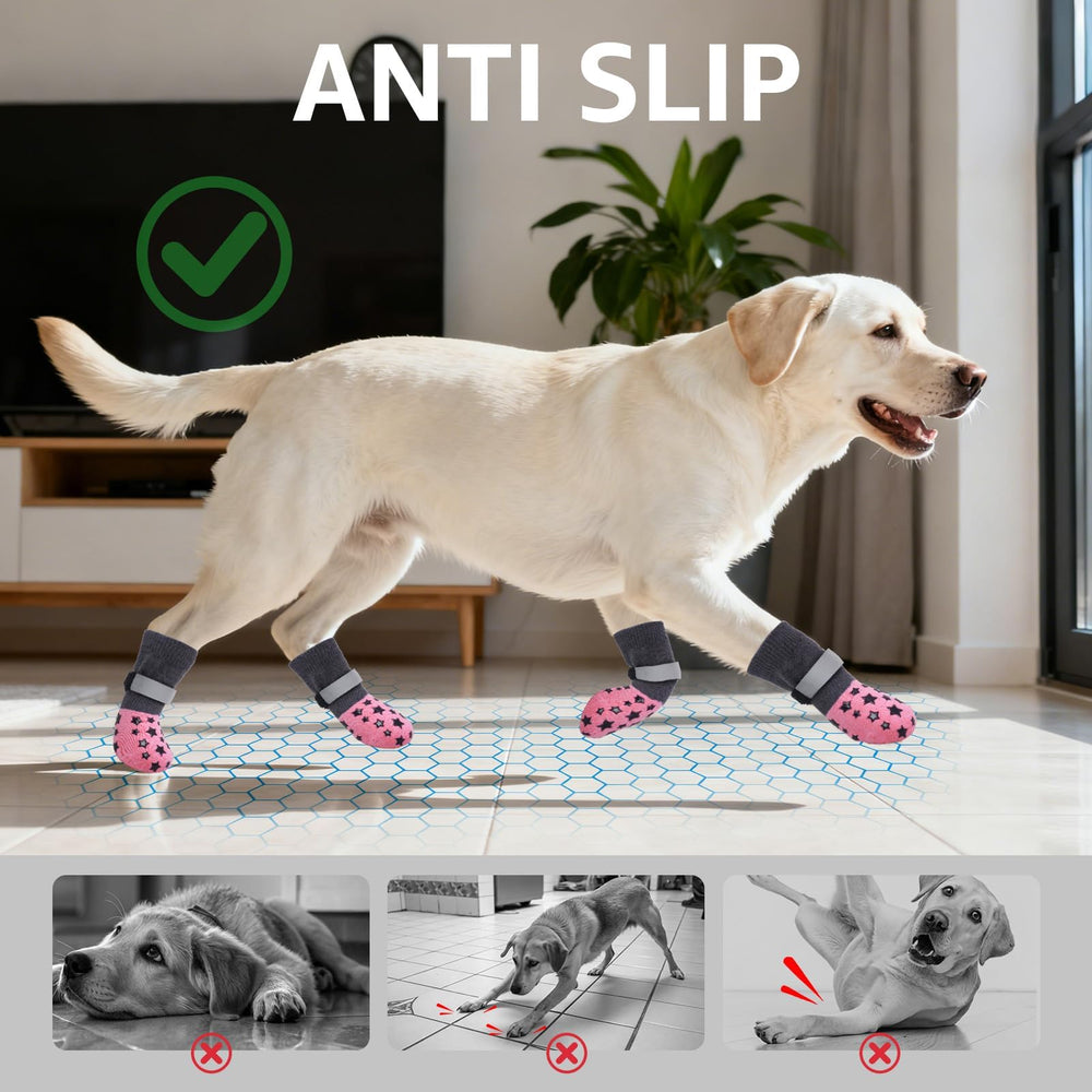 BEAUTYZOO cold and hot surface barrier guards paws from extreme conditions indoors or outside.