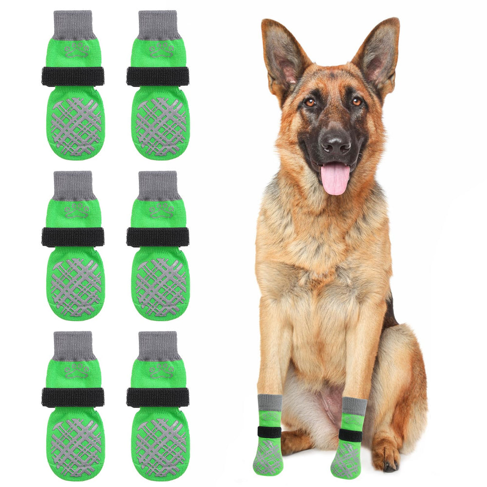 BEAUTYZOO dog socks knit fabric closeup for soft breathable comfort.