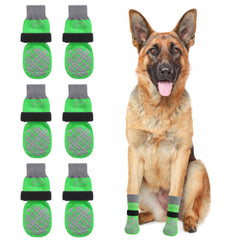BEAUTYZOO dog socks knit fabric closeup for soft breathable comfort.