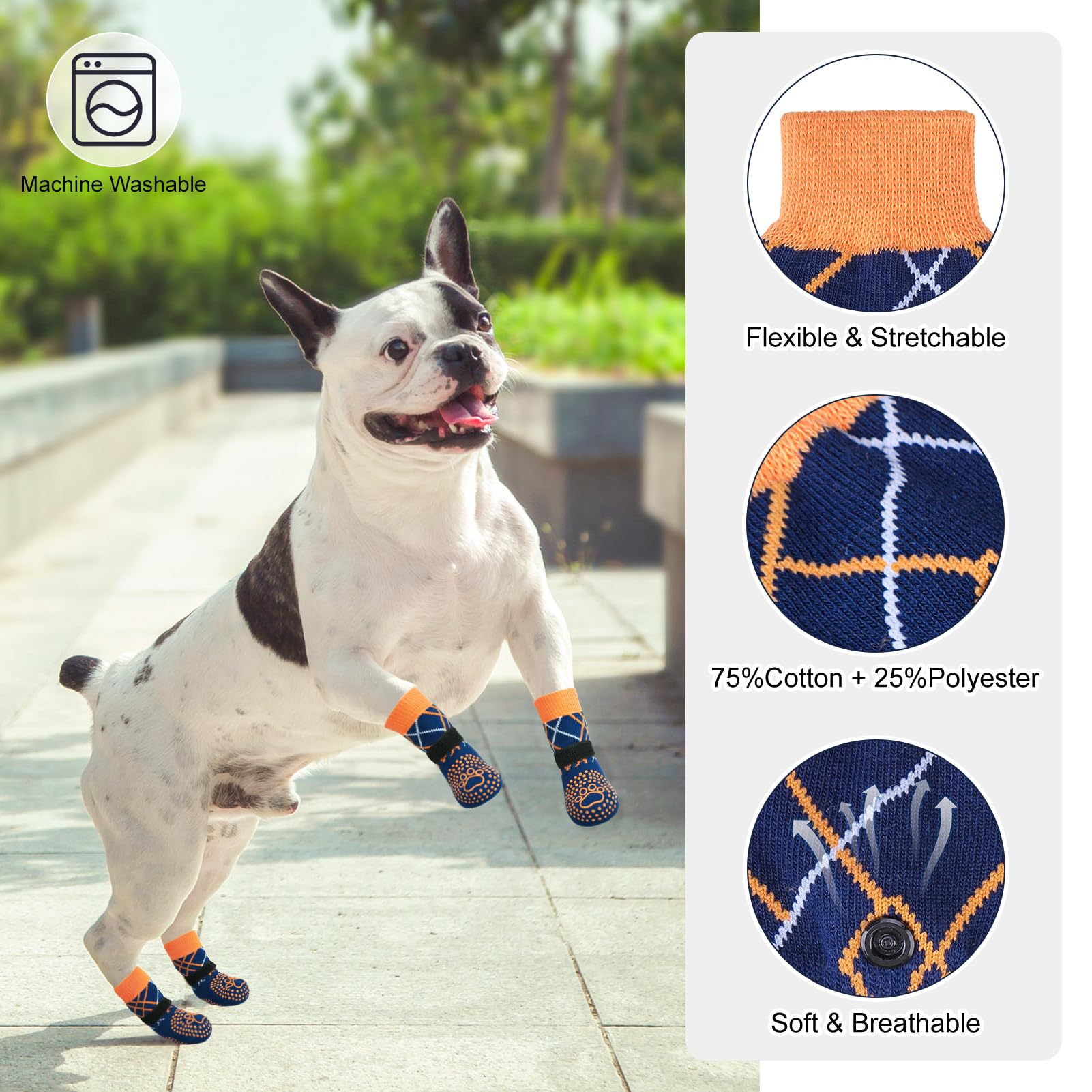 BEAUTYZOO non-slip bottom provides traction on hardwood floors.