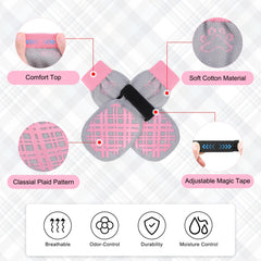 BEAUTYZOO Dog Socks Paw Protection on hot pavement and cold floors.