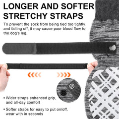 BEAUTYZOO paw protection socks shield paws on rough surfaces
